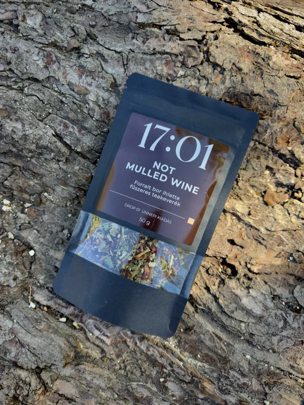 A limitált NOT MULLED WINE teakeverék tasakja